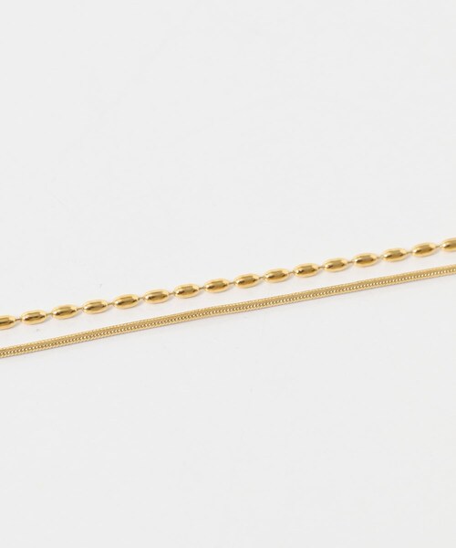URBAN RESEARCH Sonny Label（アーバンリサーチサニーレーベル）の「ステンレス二連ドロップネックレス（ネックレス・レディース・シルバー/ゴールド・One）」の11枚目の写真