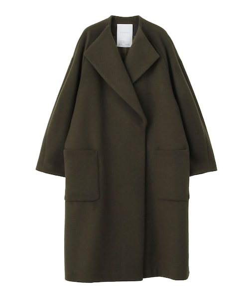 ELENDEEK（エレンディーク）の「DOUBLE BEAVER TENT LONGCOAT（その他アウター・レディース・グレー/ブラック/ベビーピンク/カーキ/キャメル・01/02/F）」の17枚目の写真
