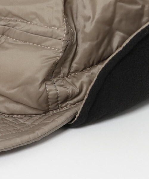 ITEMS URBANRESEARCH（アイテムズ アーバンリサーチ）の「TAION　BASIC DOG EAR DOWN CAP（キャップ・メンズ・KHK/BLK/D.CHA/NVY/BEG/OLV・-）」の21枚目の写真