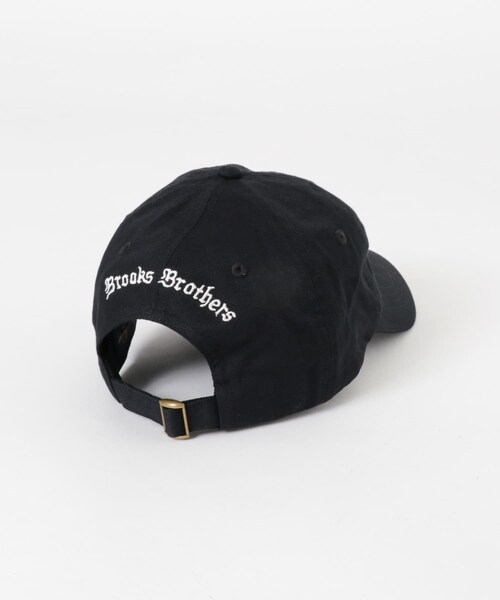 URBAN RESEARCH（アーバンリサーチ）の「『別注』BROOKS BROTHERS×UR　GF COTTON TWILL CAP（キャップ・メンズ・NAVY/WHITE/BLACK・one）」の14枚目の写真