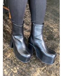 EMODA | センターシームショートブーツ(ブーツ)