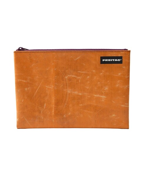 bonjour records(ボンジュールレコーズ)の「FREITAG/フライターグ F07 CHUCK POUCH MEDIUM(ポーチ・レディース・ブラック/ブラック系/スミクロ/ホワイト系/キナリ・F)」の4枚目の写真