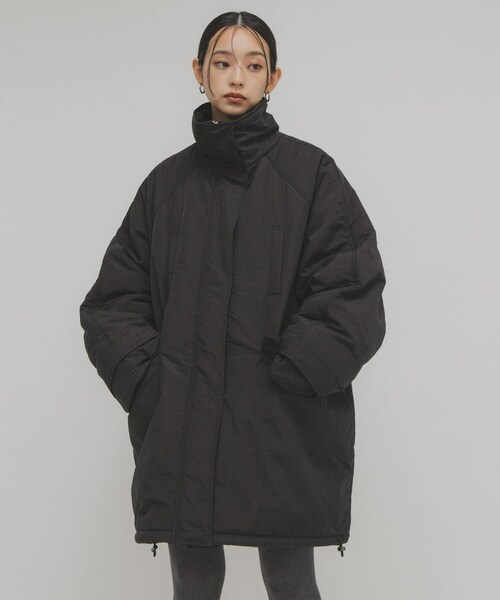 KBF（ケイビーエフ）の「モンスターパテッドミドルコート（その他アウター・レディース・CREAM/ACID KHAKI/BLACK・One）」の6枚目の写真