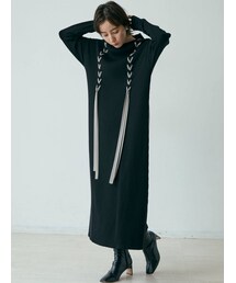 LAGUNAMOON | ハンドステッチテープニットワンピース(ワンピース)