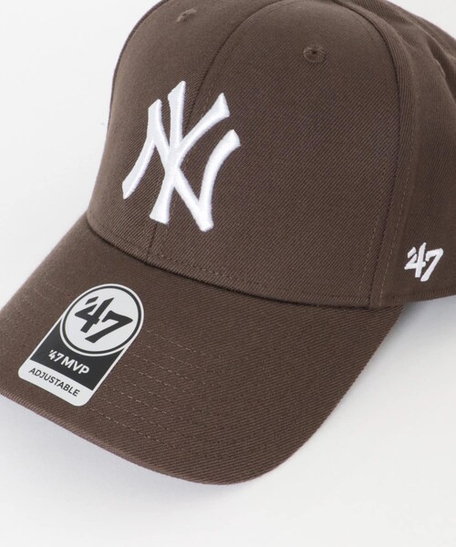 SENSE OF PLACE by URBAN RESEARCH（センスオブプレイスバイアーバンリサーチ）の「FORTY SEVEN　47 MVP S.B Collection NY（キャップ・メンズ・BLACK/NAVY/BROWN・one）」の12枚目の写真