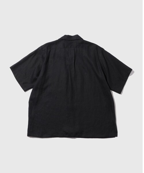 ADAM ET ROPE'(アダムエロペ)の「【MARKAWARE/マーカウェア】NEW OPEN COLLAR S/S SHIRT(シャツ/ブラウス・メンズ・ブラック・1/2/3)」の12枚目の写真