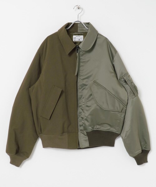 [美品]NEXUSVII.　JUMBLED FLIGHT JACKET NEXUSVII. JUMBLED FLIGHT JACKET