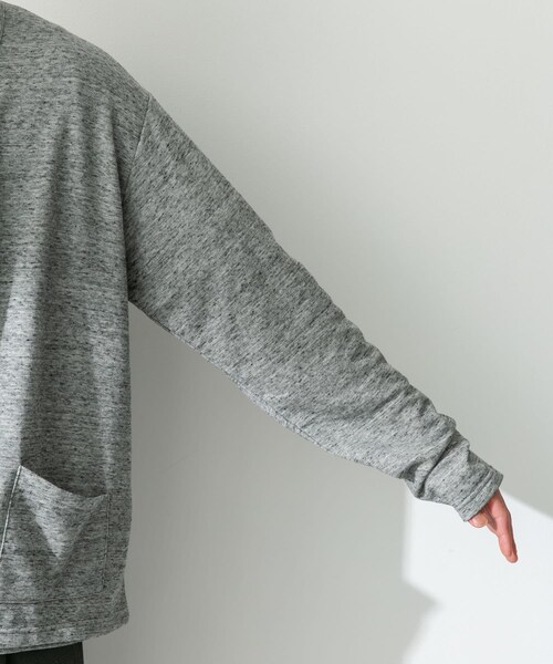 URBAN RESEARCH Sonny Label（アーバンリサーチサニーレーベル）の「JAPAN MADE 裏毛カーディガン（カーディガン/ボレロ・メンズ・オレンジ/ネイビー/グレー・M/L）」の13枚目の写真