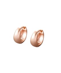 【Creamdot.】極小6mm！ヘアラインメタルのフープピアス