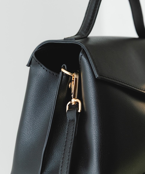RODE SKO（ロデスコ）の「フラップワンハンドルバッグ（ハンドバッグ・レディース・BLACK/MOCHA/IVORY・One）」の19枚目の写真