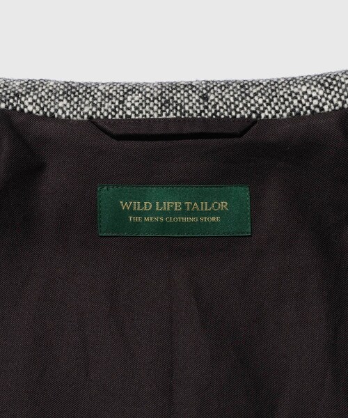 ADAM ET ROPE'(アダムエロペ)の「TWEED HOMESPAN RACING BLOUSON(ブルゾン・メンズ・ブラック・L/M/S)」の22枚目の写真