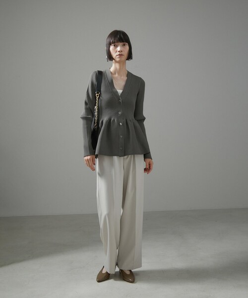 ADAM ET ROPE'(アダムエロペ)の「【GIGI(ジジ)】Gold line necklace1200mm(ネックレス・レディース・ゴールド・F)」の9枚目の写真
