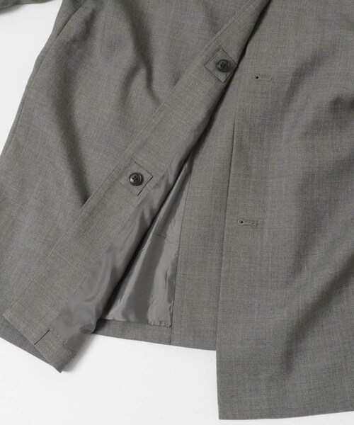 THE GOODLAND MARKET（ザグッドランドマーケット）の「cwtch　WOOL TAILOR JACKET（その他アウター・レディース・GRAY/CHARCOAL・Free）」の16枚目の写真