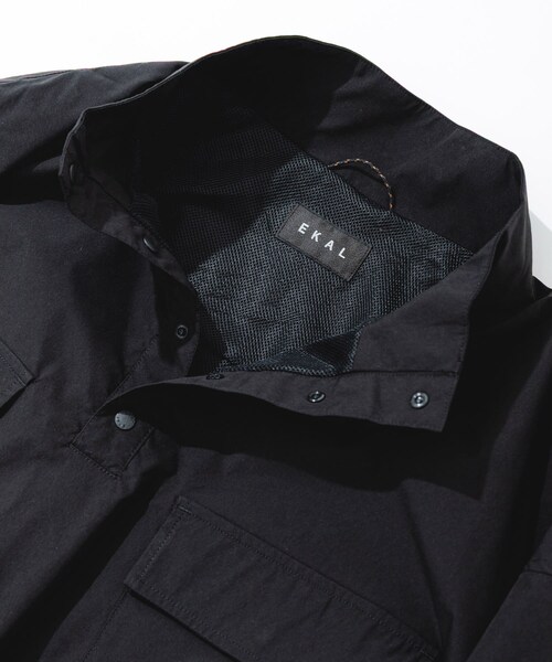 EKAL（エカル）の「『UR TECH』MoLightプルオーバー（その他トップス・メンズ・ブラック/ブラウン・M/L）」の9枚目の写真