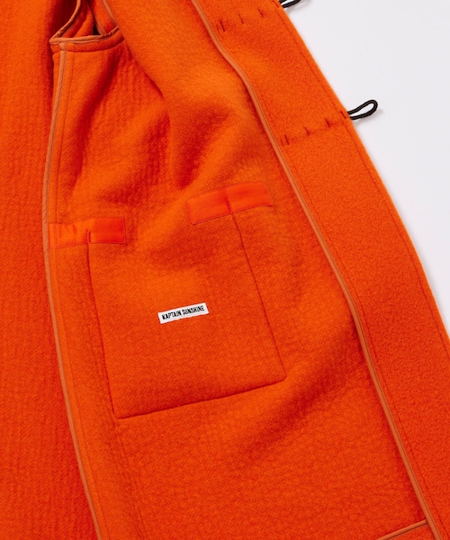 ADAM ET ROPE'（アダムエロペ）の「【KAPTAIN SUNSHINE】 Duffle Coat（ダッフルコート・メンズ・オレンジ・36/38）」の9枚目の写真