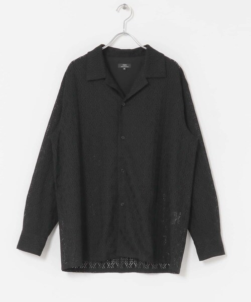 ITEMS URBANRESEARCH(アイテムズ アーバンリサーチ)の「ジオメレースオープンカラーシャツ(シャツ/ブラウス・メンズ・OLV/BRN/BLK・M/L)」の13枚目の写真
