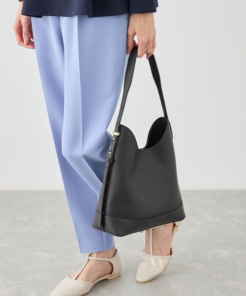 ROPE' PICNIC(ロペピクニック)の「me fit BAG フィットワンショルダーミドルバッグ(ショルダーバッグ・レディース・ブラック/キナリ系/ライトグリーン/オレンジ系・F)」の19枚目の写真
