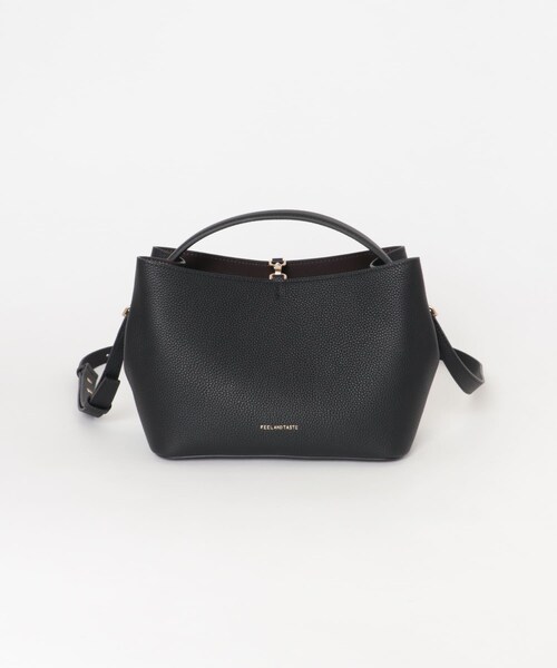URBAN RESEARCH ROSSO（アーバンリサーチロッソ）の「FEEL AND TASTE　BOAT S（ショルダーバッグ・レディース・BLACK/GRASSGREEN・One）」の4枚目の写真