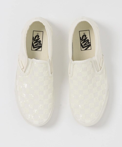 URBAN RESEARCH DOORS(アーバンリサーチドアーズ)の「VANS CLASSIC SLIPON(スリッポン・レディース・WHCHECKER・5.5/6/6.5)」の4枚目の写真