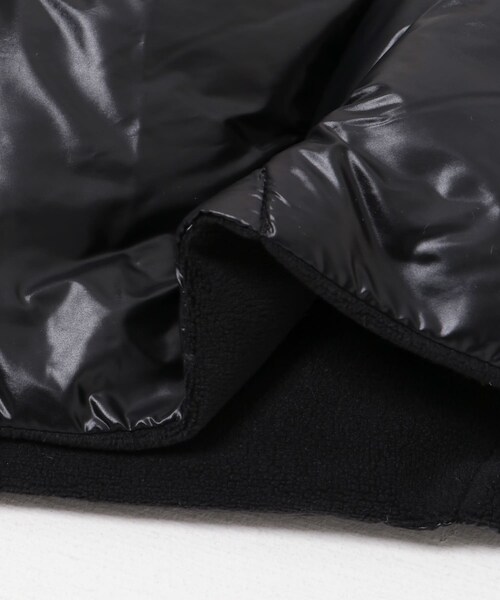 ITEMS URBANRESEARCH（アイテムズ アーバンリサーチ）の「ダウンマフラー（マフラー・メンズ・KHK/BLK・-）」の7枚目の写真