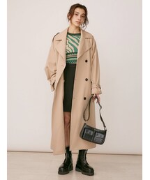 EVRIS | 【WEB限定】オーバーサイズトレンチコート(トレンチコート)