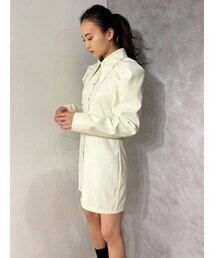 EMODA | ビッグカラーシャツワンピース(ワンピース)