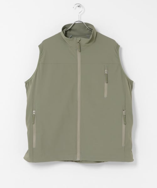 URBAN RESEARCH(アーバンリサーチ)の「LOWERCASE 空調服 AIRCOOLING VEST(ベスト・メンズ・BLACK/GRAY/BEIGE/NAVY・M/L/XL)」の2枚目の写真