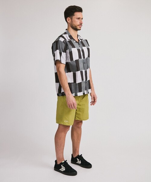 Saturdays NYC（サタデーズ ニューヨークシティ ）の「Canty Gingham SS Shirt（シャツ/ブラウス・レディース・ブラック/ブルー・L/M/S/XL/XS）」の21枚目の写真