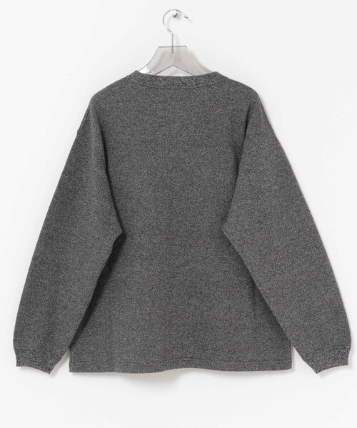 URBAN RESEARCH（アーバンリサーチ）の「crepuscule　Co/Ra Moss Stitch Pullover（ニット/セーター・メンズ・OATMEAL/H GRAY/BLACK・1/2）」の15枚目の写真