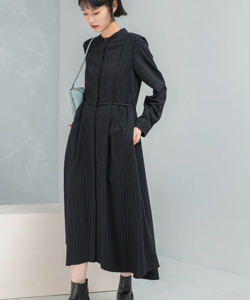 URBAN RESEARCH ROSSO（アーバンリサーチロッソ）の「『WEB限定』イレギュラーヘムワンピース（ワンピース・レディース・B/CHECK/G/STRIPE/N/STRIPE・FREE）」の7枚目の写真