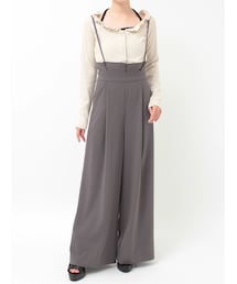 EATME | タックワイドサロペットパンツ(その他パンツ)