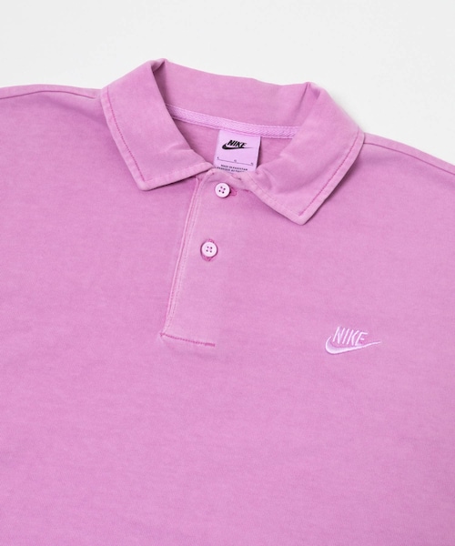 URBAN RESEARCH Sonny Label（アーバンリサーチサニーレーベル）の「NIKE　NK CLUB JERSEY POLO WASHE（ポロシャツ・メンズ・OBSIDIAN/MALACHITE/LT MAGENTA・M/L）」の21枚目の写真