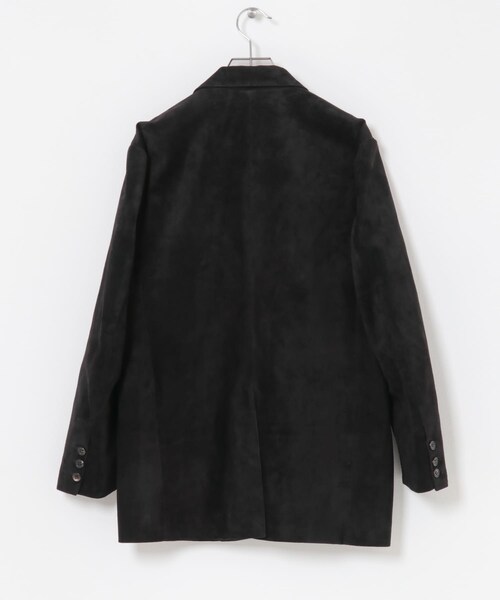 URBAN RESEARCH(アーバンリサーチ)の「semoh Suede Jacket(テーラードジャケット・メンズ・BLACK・2/3)」の10枚目の写真