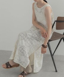 URBAN RESEARCH DOORS | サークルレース2WAYワンピース(ワンピース)