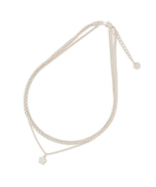 VIS(ビス)の「追加【MARY QUANT×VIS】レイヤードデイジーネックレス(ネックレス・レディース・ゴールド/シルバー・F)」の2枚目の写真