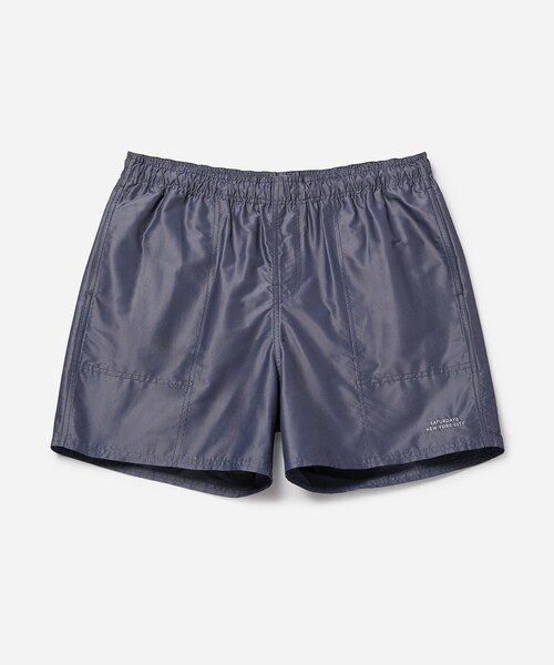 Saturdays NYC(サタデーズ ニューヨークシティ )の「Talley Iridescent Swimshort(水着・メンズ・ダークブラウン/ネイビー・L/M/S/XL/XS)」の15枚目の写真
