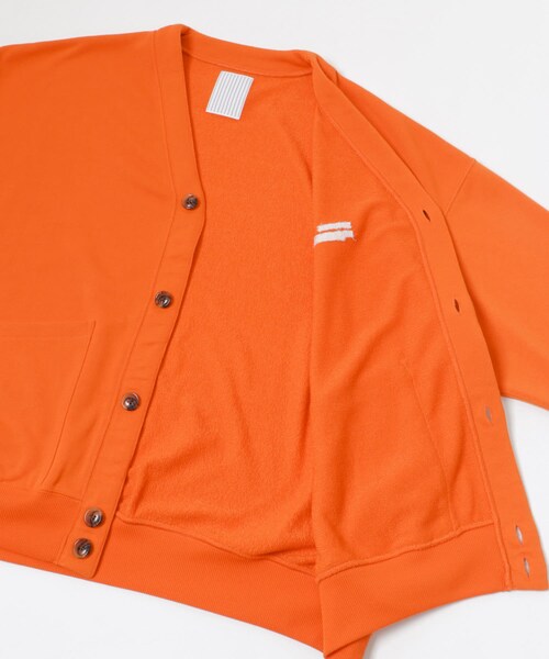 URBAN RESEARCH（アーバンリサーチ）の「SFC　SWEAT CARDIGAN（カーディガン/ボレロ・メンズ・Orange/Black・L/XL/XXL）」の14枚目の写真
