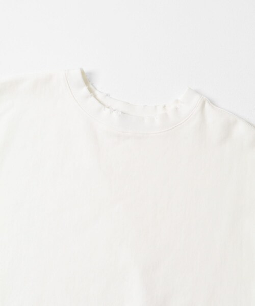THE GOODLAND MARKET（ザグッドランドマーケット）の「KEIMEN　Work sweat（スウェット・メンズ・White/Black/Brown・M/L）」の6枚目の写真