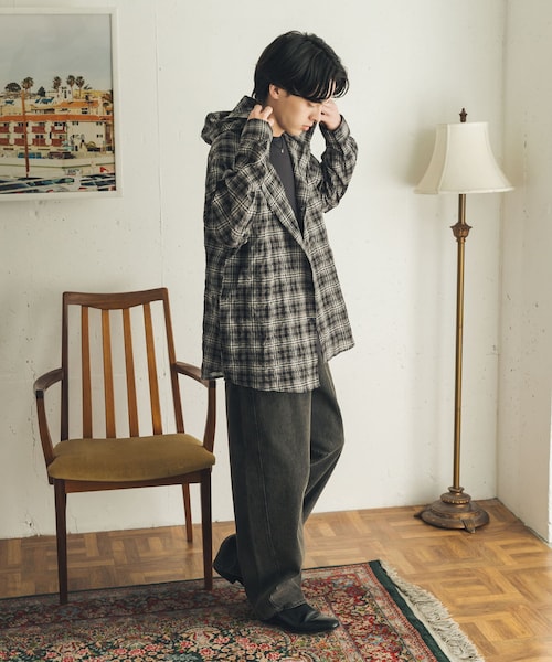 SENSE OF PLACE by URBAN RESEARCH(センスオブプレイスバイアーバンリサーチ)の「カラーカーブデニム(デニムパンツ・メンズ・BLACK/L.INDIGO/ONE WASH・M/L)」の9枚目の写真