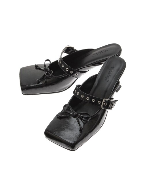 jouetie（ジュエティ）の「カラーサテンバレエパンプス（パンプス・レディース・ブラック/レッド/シルバー/ピンク・S/M/L）」の13枚目の写真