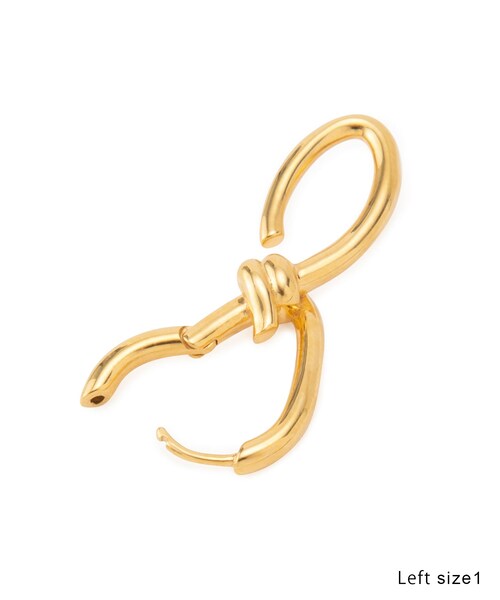 ADAM ET ROPE'（アダムエロペ）の「【公式サイト限定】【MARIA BLACK】Pirro Earring Gold HP（ピアス（片耳用）・レディース・ゴールド・1/2）」の9枚目の写真