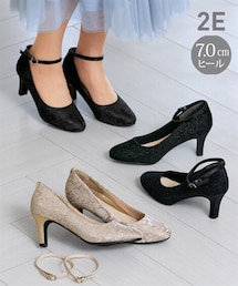 ２WAYストラップラウンドトゥパンプス