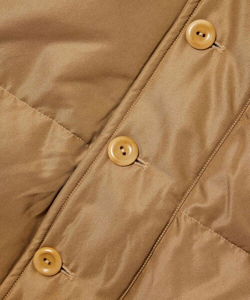 ADAM ET ROPE'（アダムエロペ）の「【Eddie Bauer / エディー・バウアー】Kara Koram Vest（ダウンベスト・メンズ・ベージュ/ブラック・M/XL/L）」の19枚目の写真
