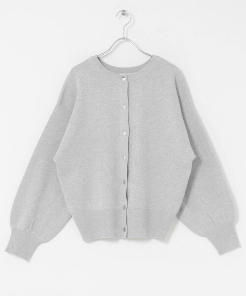 ITEMS URBANRESEARCH（アイテムズ アーバンリサーチ）の「ドットボタンラメニットカーディガン（カーディガン/ボレロ・レディース・BLK/RED/GRY・FREE）」の19枚目の写真