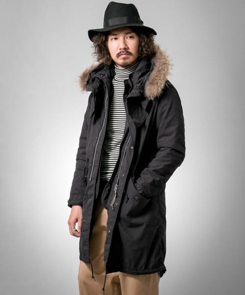 URBAN RESEARCH（アーバンリサーチ）の「ALPHA INDUSTRIES×URBAN RESEARCH iD　別注M65 PARKA（モッズコート・メンズ・KHAKI/BLACK・XS/S/M/L）」の8枚目の写真