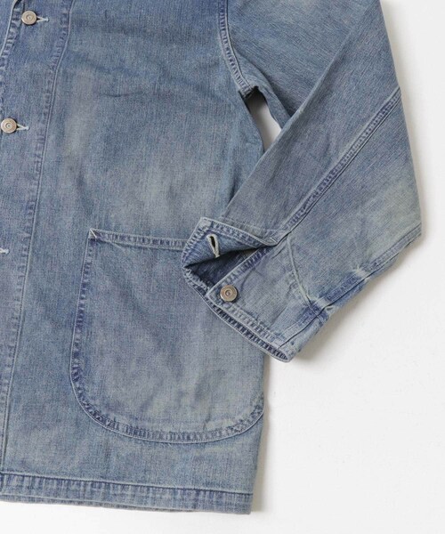 URBAN RESEARCH（アーバンリサーチ）の「ULTERIOR　DENIM COVERALL（カバーオール・メンズ・FADED BLUE・4/5）」の5枚目の写真