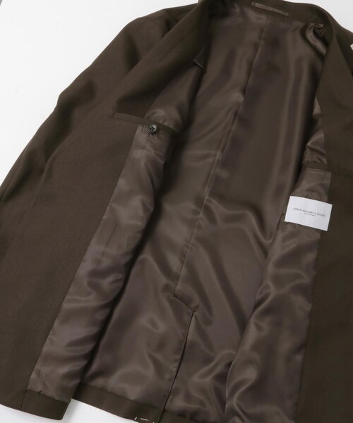URBAN RESEARCH DOORS(アーバンリサーチドアーズ)の「LIFE STYLE TAILOR ウールライクツイルコンフォータブルジャケット(テーラードジャケット・メンズ・KHAKI/NAVY/BROWN・S/M/L/XL)」の13枚目の写真
