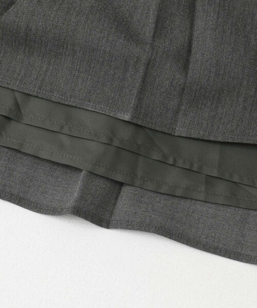 URBAN RESEARCH ROSSO（アーバンリサーチロッソ）の「ランダムプリーツスカート（スカート・レディース・greencheck/browncheck/gray・36/38）」の13枚目の写真