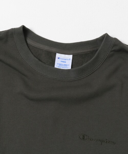 URBAN RESEARCH Sonny Label（アーバンリサーチサニーレーベル）の「『別注』Champion×Sonny Label　裏毛スウェットテントワンピース（ワンピース・レディース・オフブラック/ブラック/グレー・S/FREE）」の14枚目の写真