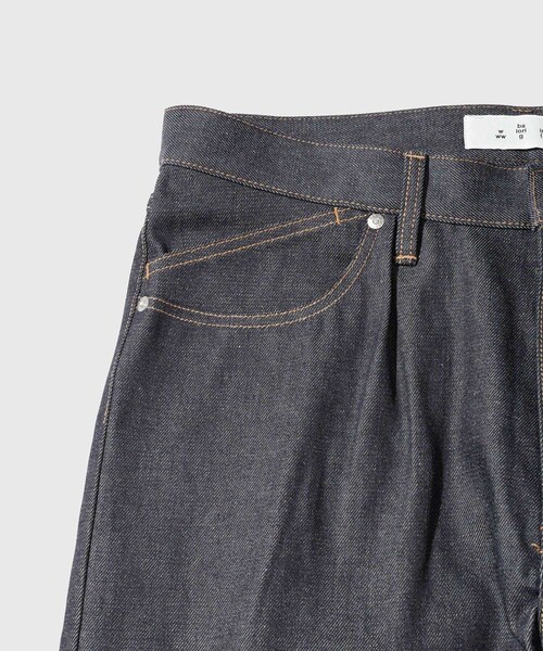 ADAM ET ROPE'(アダムエロペ)の「【BAL/バル】12OZ STRAIGHT LEG 5P JEAN(デニムパンツ・メンズ・ブラック/ネイビー・1/2/3)」の10枚目の写真